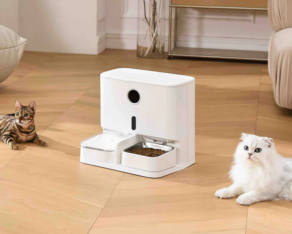 dog automatic pet feeder