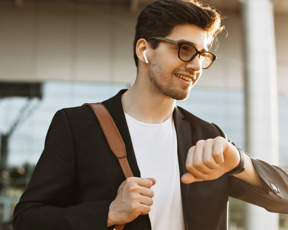 leather carry on case